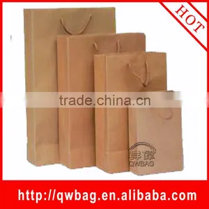 The Hot Sell Customized Kraft Paper Bag With Twisted Handle thumbnail-1