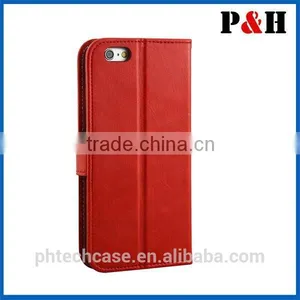 Mobile Leather Phone Case for IPhone 6 Cellphone Leather Cases thumbnail-4