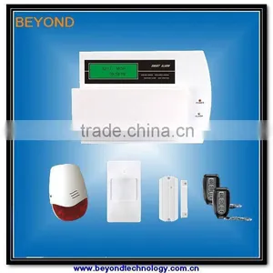 LCD Intruder Alarm System With 29 Wireless Zones and 8 Wired Zones thumbnail-1