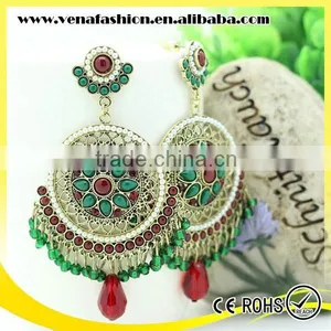 Vintage Bohemia Model Hanging Diamond Earring for Girls thumbnail-2