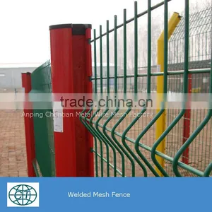 PVC Coated Welded Mesh Fence For Road Protection thumbnail-1