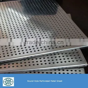 Hot Dipped Galvanized Perforated Metal Screen For Stairs thumbnail-1