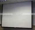 100"(16:9) Remote Electric Wall Mount Projector Screen thumbnail-4