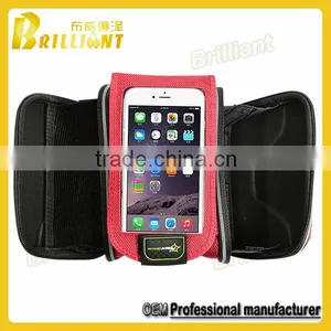 Hard Waterproof Bicycle Front Tube Bag thumbnail-5