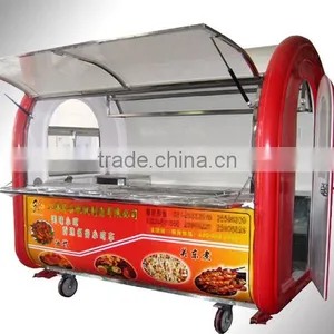 GV-VL01 Popular in 2016 Stainless Steel Mobile Street Food Vending Cart/Kiosk for Sale With Kitchen thumbnail-6