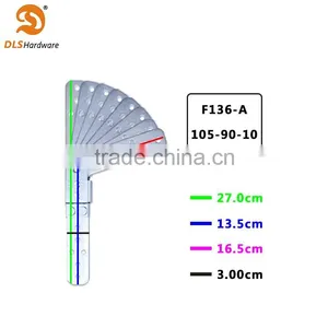 Hinge for Ottoman Furniture Hardware for Sofas Reclining Sofa Headrest Hinge Furniture Assembly Hardware thumbnail-4