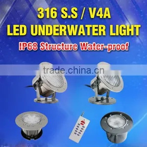 RGB IP68/316 Stainless Steel PAR30/ 38 LED Underwater Light/ Underwater Light for Fountain thumbnail-1