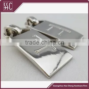 8#New Fashion Metal Non Lock Shiny Nickel Zipper Slider Briefcase Slider thumbnail-1