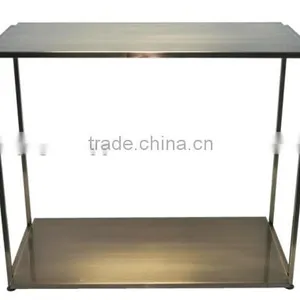 Restaurant Tables and Chairs Galvanized Finish Restaurant Set thumbnail-1