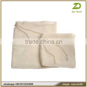 Professional Custom Canvas Drawstring Pouch, Small Canvas Drawstring Bag, Canvas Pouches ZDS2012 thumbnail-1