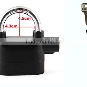 Padlock Bike Electric Lock Disc Alarm Lock/brake Lock/wheel Lock/Security Anti-theft Rotor Disc Brake thumbnail-2