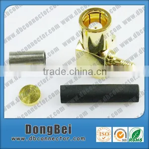 RF Gold Plating Right Angle PCB SMA Connector thumbnail-3