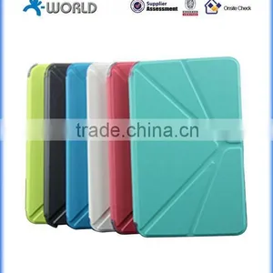 Origami Stand Leather Case for Samsung Galaxy Tab A 7.0 With Fingerprint Resistance Matt Back Case thumbnail-1