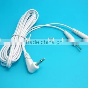 Medical Consumable Electrode 2 in 1 Lead Wire for Physcal Therapy Massager thumbnail-1
