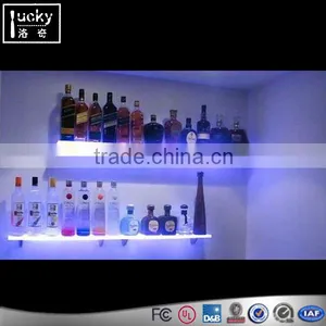 Edge Lit Acrylic Light Bar Shelves thumbnail-1