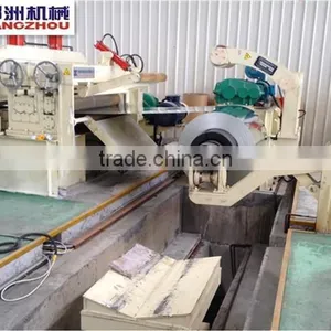 JPX 2x850 Automatic Carbon Steel Coil Straightening and Cut to Length Line Machine thumbnail-2