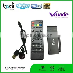 M85 Android 4.4 Amlogic S805 Quad Core Fire Stick Android Dongle Remote thumbnail-3