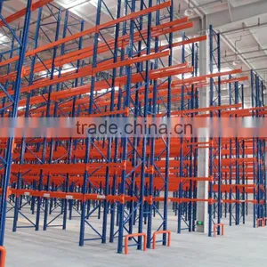 Industrial Warehouse Steel Storage Racks With Wire Decking thumbnail-1