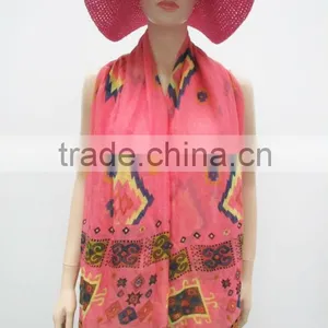 2014 Hot Sale Scarf,Fashion Style Scarf,Women's Pink Scarf thumbnail-1