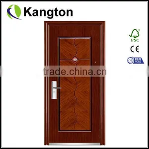 Red Security Steel Door thumbnail-1