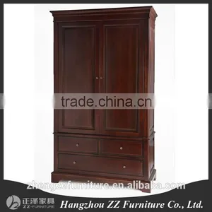 US Style Heavy Solid Wood Wardrobe thumbnail-2