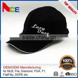Mens New 5 Panel Hat Blank Twill Golf Cap In White Wholesale Golf Caps thumbnail-1