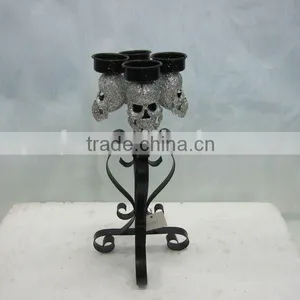 Halloween Skull Candle Holder for T-light thumbnail-1