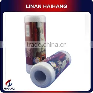 China Wholesale High Quality Spunlace Meshed, Spunlace 4 Mesh Static Roll Wipes thumbnail-1