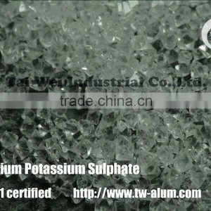 High Qulity Taiwan Manufacturer Alumbre De Potasio Aluminium Potassium Sulphate thumbnail-2