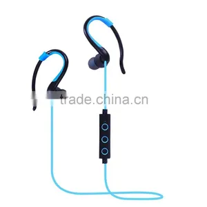 China Manufacturer Bluetooth 4.1 Sports Earphones Headphone Headset With Earhook thumbnail-2
