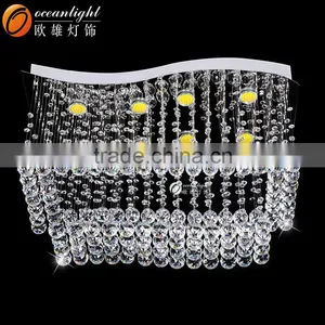 Lamparas Modernas Led Modern Led Lighting Modern Led Crystal Chandelier OM88544W thumbnail-5