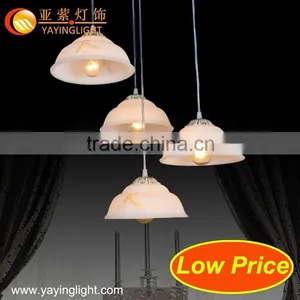 Low Cost Lighted Chandeliers Swan,opal Glass for Lamp,wrought Iron Pendant Lamp thumbnail-1