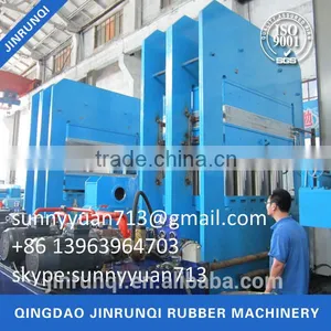 Vulcanizer Rubber Compression Molding Machine Press for Rubber Brick thumbnail-2