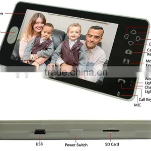 7 Inch Video Door Phone 1v2 Wireless Door Phone Video Intercom thumbnail-2