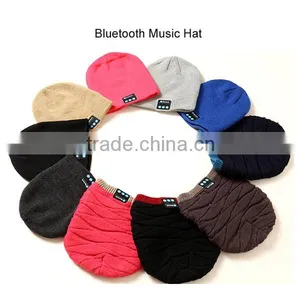 Wireless Bluetooth Headphone Beanie Hat Combined With Removable Bluetooth Headset; Hands Free Talking, Mix Color thumbnail-1