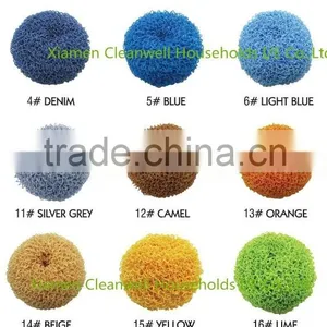 Non-scratch Plastic Kitchen Dish Scourer Scouring Pad thumbnail-3