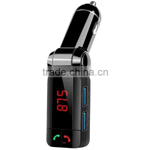 BC06S Bluetooth Handsfree fm Transmitter With AUX Output thumbnail-1