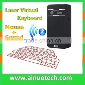 Best Laser Virtual Keyboard Bluetooth Projection Layout for Mobile Phone and Tablet PC With Mouse Sound Fuction thumbnail-1