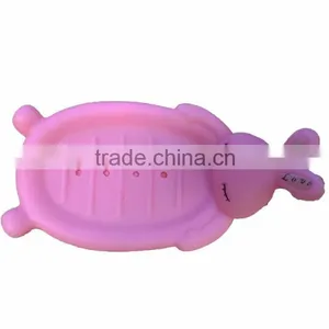 Pink Rabbit Soap Holder ,Custom Plastic Bath Toys thumbnail-3