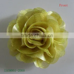 Satin/Organza Fabric Flower --- Wedding Dresses thumbnail-1