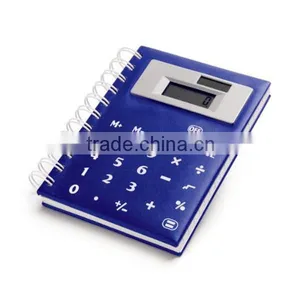 Blue New Designed Loose-leaf Notebook With 8 Digits Calculator thumbnail-2