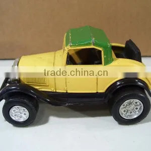 New Yellow Car Mini Custom Action Figure for Children thumbnail-3