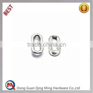 14mm Oval Metal Eyelets and Grommets for Shoes thumbnail-1
