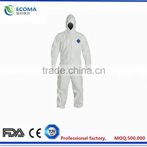 Disposable Coverall With Hood, Elastic Cuff thumbnail-1