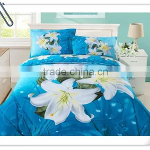 China Wholesale Textile Fabrics for Bed Covers 3d Bedding Set thumbnail-3