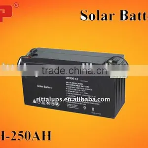 CAP Solar Battery 3AH-250AH With Good Quality Pb Material thumbnail-1