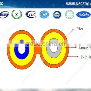 2-fiber Duplex Indoor Optical Fiber Cable thumbnail-1