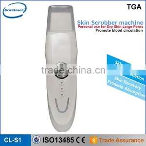 Peeling Ultrasonic Portable Massager Personal Skin Scrubber for Facial Deep Cleaning thumbnail-1