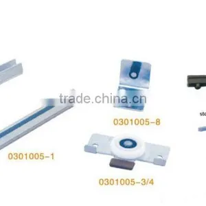 Hot Sales Furniture Wardrobe Sliding Door Roller Fittings for Sliding Wardrobe Closet Door System thumbnail-6