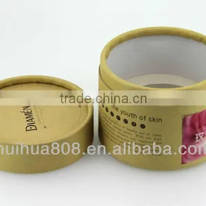 Round Printed Cardboard Tube/paper Tube/carton Tube With Lid thumbnail-4